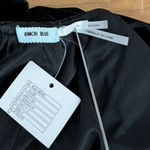 Urban Outfitters Kimchi Blue UO Black Velvet Strappy Dress Medium Photo 1