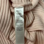 Chico's  Shirt Avery Pullover Boatneck Ribbed Knit Pink Pale Dogwood Size‎ Medium Photo 5