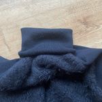 3.1 Phillip Lim  Angora Wool Turtleneck Sweater Black Textured Front XS  Photo 4