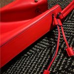 Emporio Armani Red Leather Tote Bag Photo 7