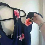 Beyond by Ashley Graham Women Blue Casual Dress Women's Plus Size 22 Photo 7