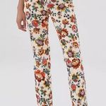 Anthropologie  Pilcro The Cigarette Slim Straight Floral Jeans Photo 1