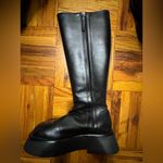 $810 Wandler Women's Black Rosa Leather Knee High Boot Shoes Size 37 Photo 7