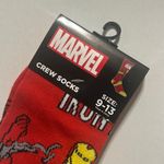 Marvel Iron Man Crew Socks 9-13 Photo 1