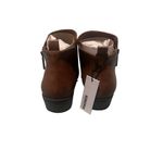 Sonoma Ankle Shoe Boot Womens 6.5 W Slip On Zip Side Desert Bootie Faux Leather Photo 11