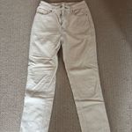 PacSun Corduroy Mom Jeans Cream Photo 6