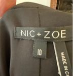 Nic+Zoe Nic‎ + Zoe Black Ribbed skirt size 10 Photo 2
