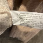 ZARA  Trafaluc Shirt Womens Small Sweater Beige Fuzzy Soft Basic Minimalist Modes Photo 3