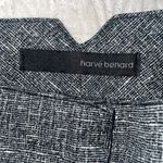 Harvé Benard Harve Benard Black White Tweed Print Shorts Sz 6 4" Inseam‎ Photo 5