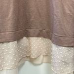 LOGO By Lori Goldstein Logo Lori Goldstein women’s cardigan sweater flowy eyelet material sz small Photo 8