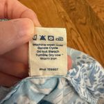 Printfresh x Anthropologie Pajama Shorts Blue Cheetah print size Large Photo 6