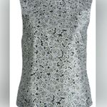 Tory Burch Green And White Floral Printed Silk Trouser Set Size 2 Photo 1