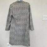 WAYF  Marly Snake Print Coat Snake Jacquard Size L Photo 3