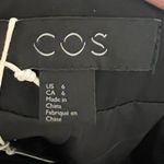 COS NWT  Black Zipper Front Skirt Photo 5