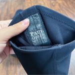 Paul Green  • Stretch Neoprene Knee Boots tall black square toe block heel 90s Photo 5