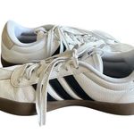 Adidas VL Court 3.0 Women’s Sneakers Size 7 Cloud White black stripe Photo 2