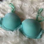 PINK - Victoria's Secret Victoria’s Secret Pink Bra Mint Green Strapless Women’s Size Small Adjustable! Photo 4