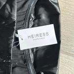 Heiress Beverly Hills silky corset top in black Photo 3