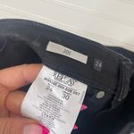 Replay Women’s Joi Black Distressed Ripped Knee Skinny Jeans Size 24 Mid Rise Photo 10