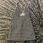 Houndstooth AREA Deco  Wool Blend Mini Dress size 4 Photo 3