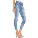 NWOT MOUSSY VINTAGE Dixie Paint Platter BlueSkinny Jeans Size 24 Blue Photo 14