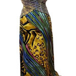 Cache Vintage  Womens Fairy Y2K Silk Evening Dress Sz 10 Sequin Formal Prom HOCO Photo 0