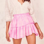 Love Shack Fancy  Mini Skirt Pink Photo 0