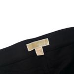 Michael Kors  Black Grommet Waist Stretch Dress Pants Sz M Photo 3