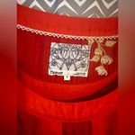 Anthropologie  / Floreat | Cotton Embroidered Cap Sleeve Crane Dress, Sz 4 Photo 9