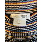 Shoshanna Anthropologie Etta Dress XL Multicolor Fair Isle Stripe Sweater Knit Photo 5