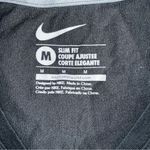 Nike 🪩4/$20!!  Colorful Slim Fit Athletic Tee “Just Do It” Black Sz M 🪩4/$20!! Photo 3