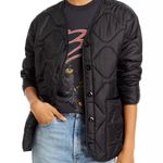ANINE BING  Andy Quilted Jacket in Black Photo 0