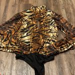 LPA Amira Bodysuit in Tiger Stripe Photo 3