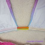 New! Set! Monica Hansen Beachwear MHB Miami vice bikini, size XL Pink Photo 11