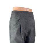 Aritzia  Wilfred Gray Wool Cashmere Pleated High Waist Straight Trousers Pants 0 Photo 2