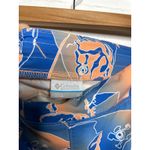 Columbia  PFG Womens Size 2X Shorts Blue Orange Floral Fish Photo 1