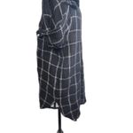 Madewell  Lightspun‎ black and white checkered button up shirt Women's size S Photo 5