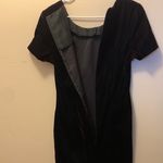 My Michelle Wine Red Velvet Dress Photo 4