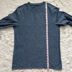 Lululemon Top Long Sleeve Crewneck Heathered Blue Photo 8