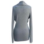 Cache Silk Blend Exaggerated Over Size Collar New Top Banded Bottom NWT $98 Photo 4