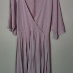 ASOS Blush Pink Wrap Dress Size 6 Photo 0