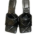 Forever 21 • Black Quilted Puffy Square Toe Heel Size 8 Photo 2