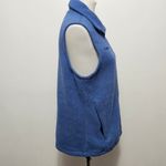 Columbia  Blue Fleece Vest Size Medium Rustic Outdoor Blokecore Hiking Camping Photo 3
