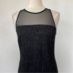 Jump Y2K Black Floral Baroque Mesh Sleeveless Cocktail Dress Photo 1