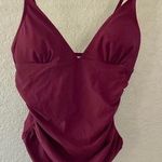 Cupshe maroon one piece swimsuit Photo 0