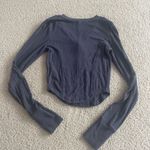 Garage  Button Ling Sleeve Top Photo 1