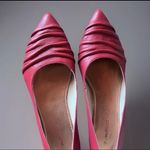 NIB Vintage Matisse Genuine Leather Kitten Heel Pumps Red Size 6 Photo 9