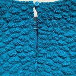 Anthropologie  Textured Teal Mini Dress Photo 6