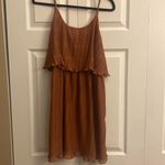 Gilli tiered top‎ micro pleat dress with micro pleats size M Size M Photo 1