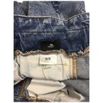 EXPRESS Midi Super High Rise Pleated Stonewash Y2K 90s Denim Shorts Mom Blue 12R Photo 9